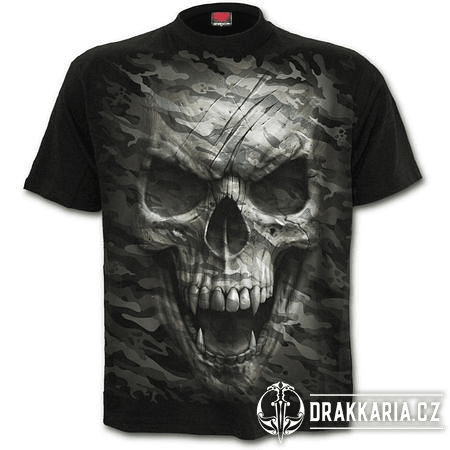 CAMO-SKULL, TRIČKO SPIRAL DIRECT