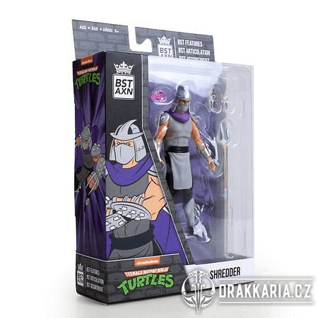 TRHAČ TEENAGE MUTANT NINJA TURTLES SHREDDER 13 CM FIGURKA ŽELVY NINJA