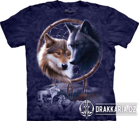 LAPAČ VLČÍCH SNŮ - DREAMCATCHER WOLVES, THE MOUNTAIN, TRIČKO S VLKEM