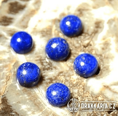 LAPIS LAZULI, KABOŠON - MUGLE 5 MM