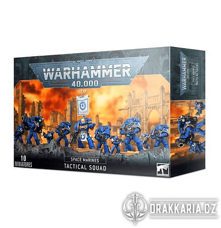 WARHAMMER 40K SPACE MARINES TACTICAL SQUAD