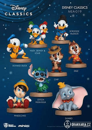 SBĚRATELSKÉ FIGURKY 8 KUSŮ WALT DISNEY CLASSIC 8CM