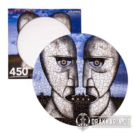 PINK FLOYD DISC JIGSAW PUZZLE DIVISION BELL 450 KUSŮ