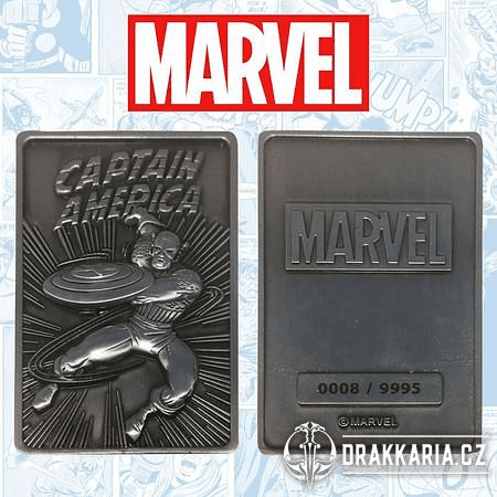 CAPTAIN AMERICA MARVEL SBĚRATELSKÝ INGOT