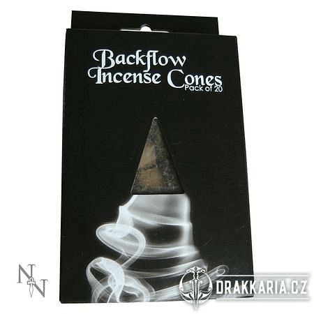 BACKFLOW INCENSE - LEVANDULOVÉ FRANTIŠKY SADA 20 KUSŮ