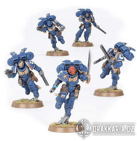 WARHAMMER 40K SPACE MARINES JUMP PACK INTERCESSORS