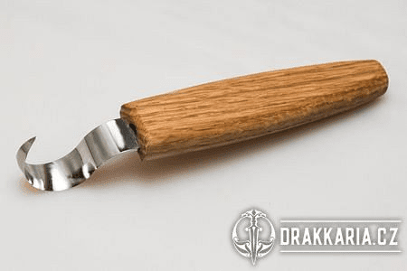 DLABACÍ VYŘEZÁVACÍ NŮŽ NA LŽÍCE DUB 25 MM SK1OAK