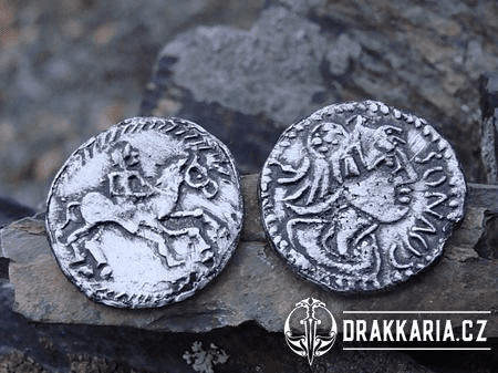 COVNOS, KELTSKÁ TETRADRACHMA, REPLIKA