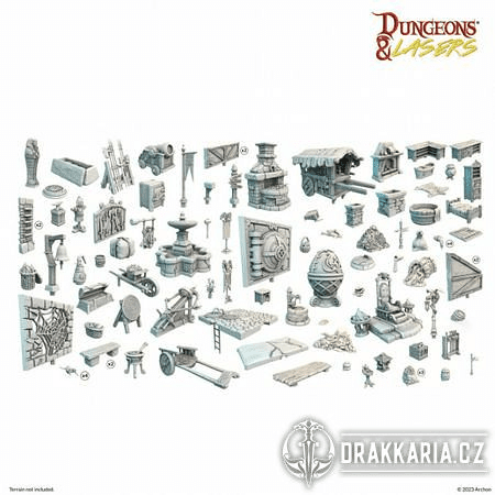 DUNGEONS & LASERS: CITY BITS BUNDLE