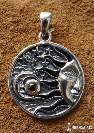 LUNA A SLUNCE, TALISMAN. STŘÍBRO (925)