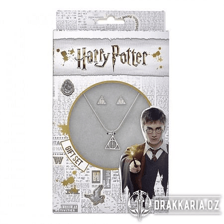 HARRY POTTER, RELIKVIE SMRTI, NÁUŠNICE A NÁHRDELNÍK