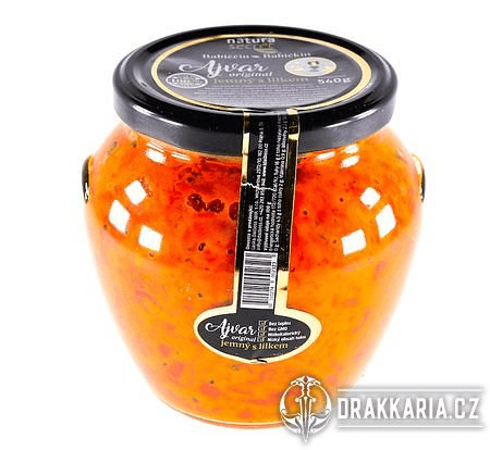 AJVAR JEMNÝ S LILKEM - NATURA SECRET - 540 G