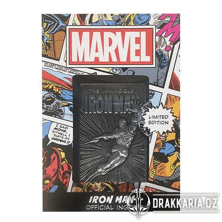 IRON MAN MARVEL SBĚRATELSKÝ INGOT