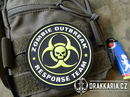 ZOMBIE OUTBREAK RESPONSE TEAM, 3D PATCH NÁŠIVKA