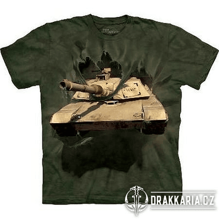 ARMY TRIČKO, TANK ABRAMS, THE MOUNTAIN, TRIČKO S TANKEM