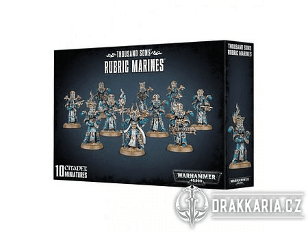 WARHAMMER 40K THOUSAND SONS RUBRIC MARINES