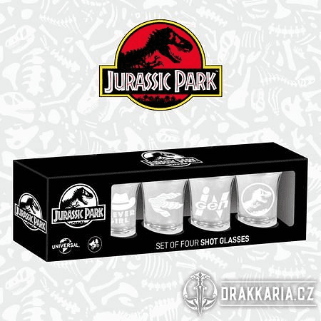 PANÁKY JURASSIC PARK  4 KUSY