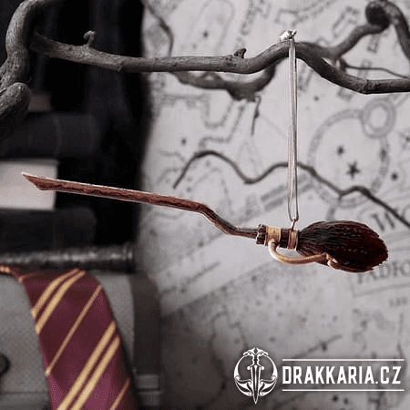 HARRY POTTER KOŠTĚ KULOVÝ BLESK 15.5CM VÁNOČNÍ OZDOBA