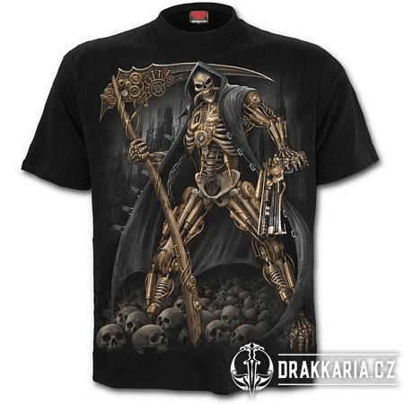 STEAMPUNK SKELETON, TRIČKO SPIRAL DIRECT