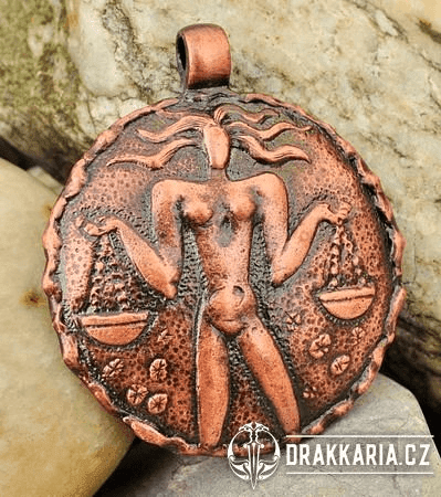 VÁHY, MĚSÍČNÍ ZNAMENÍ, AMULET