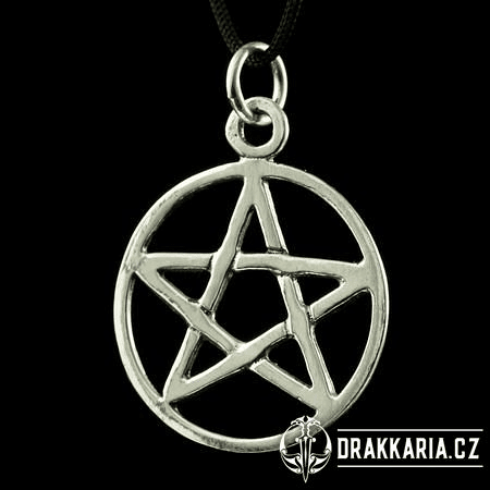 PENTAGRAM, STŘÍBRNÝ PŘÍVĚŠEK, AG 925, MALÝ