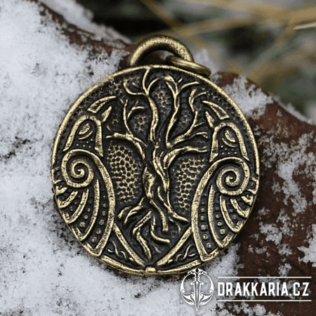 HUGINN A MUNINN, VIKINSKÝ TALISMAN, ZINEK STAROMOSAZ