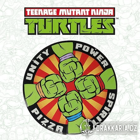 CEDULE TEENAGE MUTANT NINJA TURTLES TIN SIGN PIZZA POWER