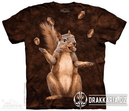 VEVERKA, NUT JUGGLER - SQUIRREL, THE MOUNTAIN, TRIČKO S VEVERKOU