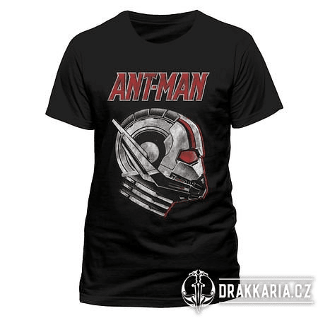 ANTMAN - MRAVENČÍ MUŽ, PROFIL, TRIČKO ČERNÉ, UNISEX