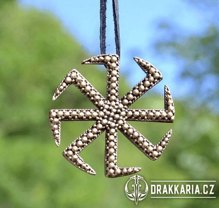 KOLOVRAT, SLOVANSKÝ AMULET, STAROMOSAZ