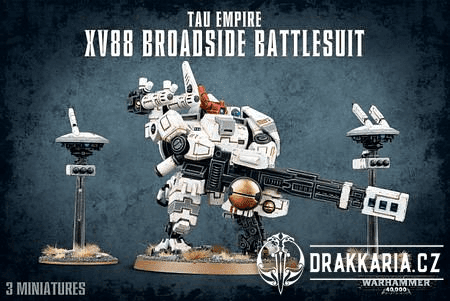 WARHAMMER 40K TAU EMPIRE XV88 BROADSIDE BATTLESUIT