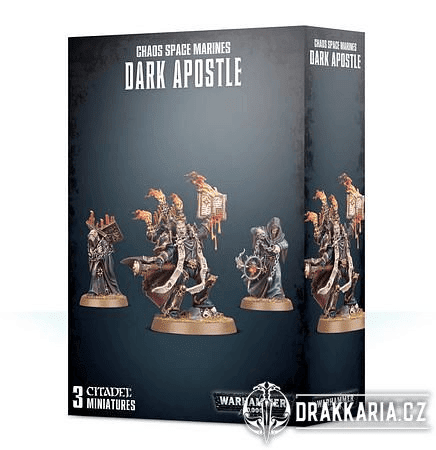 WARHAMMER 40K CHAOS SPACE MARINES DARK APOSTLE