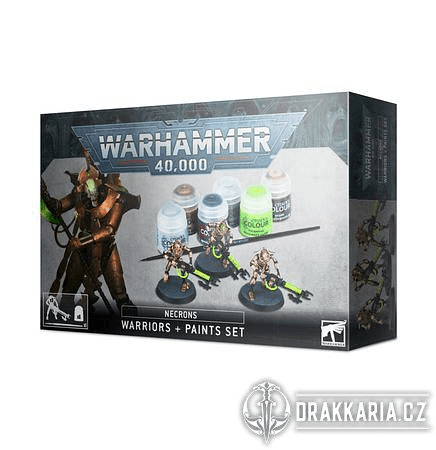 WARHAMMER NECRONS: WARRIORS + PAINTS SET