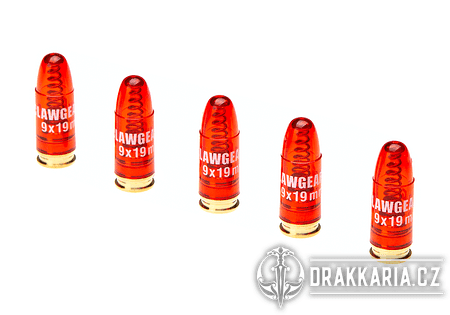 ŠKOLNÍ NÁBOJ 9X19MM SADA 5 X