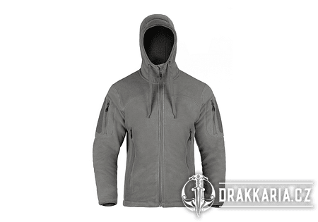 MILVAGO MK.II FLEECE HOODY MIKINA ŠEDÁ