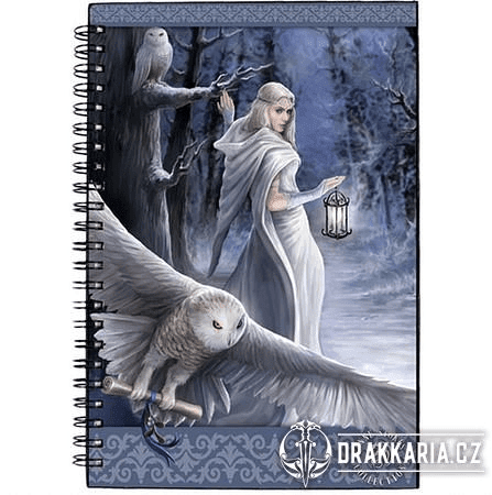 MIDNIGHT MESSENGER, ZÁPISNÍK, SEŠIT, ANNE STOKES