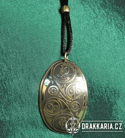 LÍOBHAN, MOSAZNÝ TALISMAN, DOVOZ IRSKO