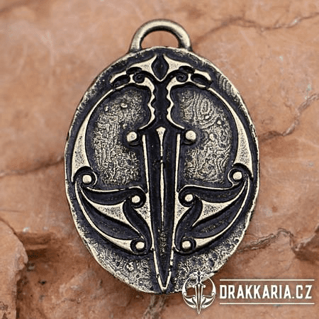 DRAKKARIA - AMULET, ZINEK, STAROMOSAZ