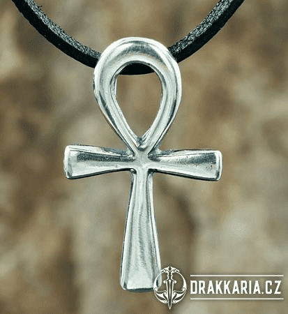 ANKH, NILSKÝ KŘÍŽ, STŘÍBRO 925