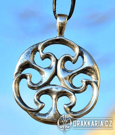 KELTSKÝ TALISMAN ŽIVOTA, REPLIKA NÁLEZU, PATRNĚ GALIE, AG 925, 11 G