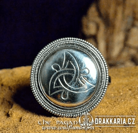 VIKINGSKÝ TRSIKEL, UZEL ŽIVOTA, AMULET AG 925, 10,8 G