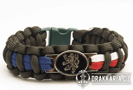 PARACORD NÁRAMEK - ČESKÝ VLASTENEC