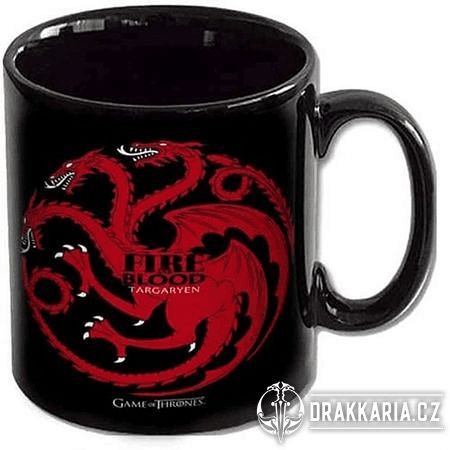 GAME OF THRONES - TARGARYEN, FIRE AND BLOOD, HRNEK, 0.3 L