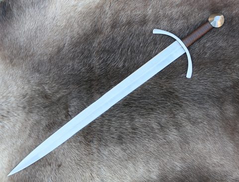 JEDNORUČNÍ MEČ, WILLEHALM, POČÁTEK XIV. STOLETÍ, OSTRÁ REPLIKA