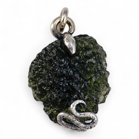 SERPENT, PŘÍVĚSEK - VLTAVÍN, STŘÍBRO 925/1000