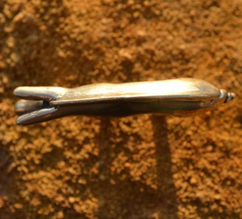 KELTSKÝ KANEC, JOEUVRES, GALIE, BRONZOVÝ AMULET