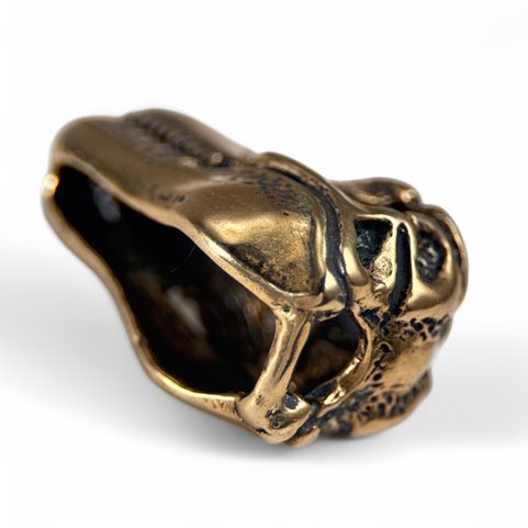 TYRANNOSAURUS REX, T-REX, MASIVNÍ AMULET, PŘÍVĚŠEK, BRONZ