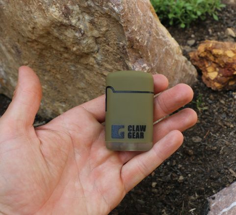 CLAWGEAR ZAPALOVAČ, STORM POCKET LIGHTER ZELENÝ