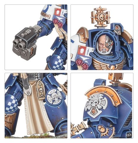 WARHAMMER 40K SPACE MARINES CAPTAIN IN TERMINATOR ARMOUR