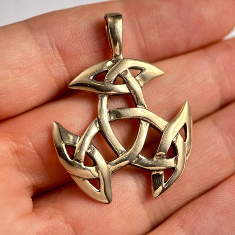 UZEL ŽIVOTA, KELTSKÝ BRONZOVÝ AMULET